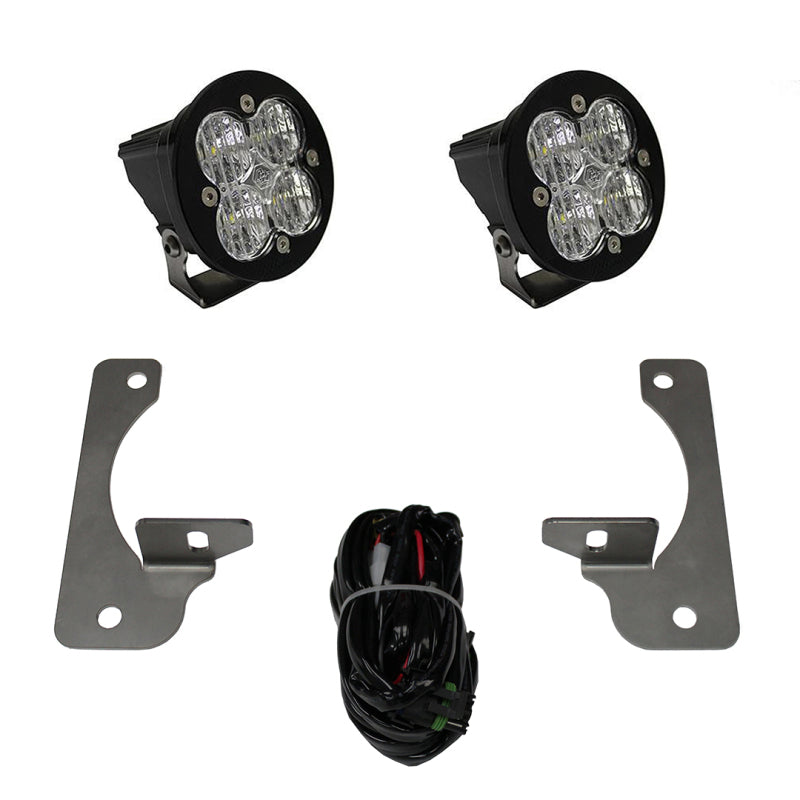 Baja Designs 13-16 Jeep JK Rubicon X/10th Anne/Hard Rock Squadron-R Sport LED Light Kit - Rowdy Warehouse 