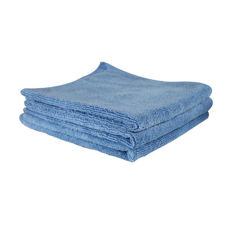 Chemical Guys Workhorse Professional Microfiber Towel - 16in x 16in - Blue - 3 Pack - Rowdy Warehouse 