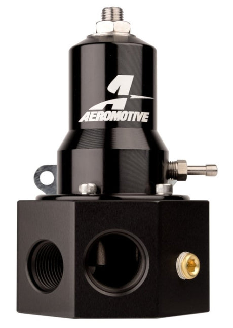 Aeromotive Adjustable Fuel Pressure Regulator 30-120PSI .313 Valve -3x -8 / 1x -10 Inlet -10 Return - Rowdy Warehouse 