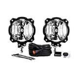 KC HiLiTES 6in. Pro6 Gravity LED Light 20w Single Mount Spot Beam (Pair Pack System)