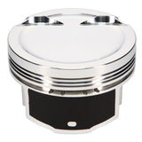 JE Pistons VW 2.0T TSI (23mm Pin) 83.5mm Bore 9.6:1 CR FSR Piston (Set of 4) - Rowdy Warehouse 