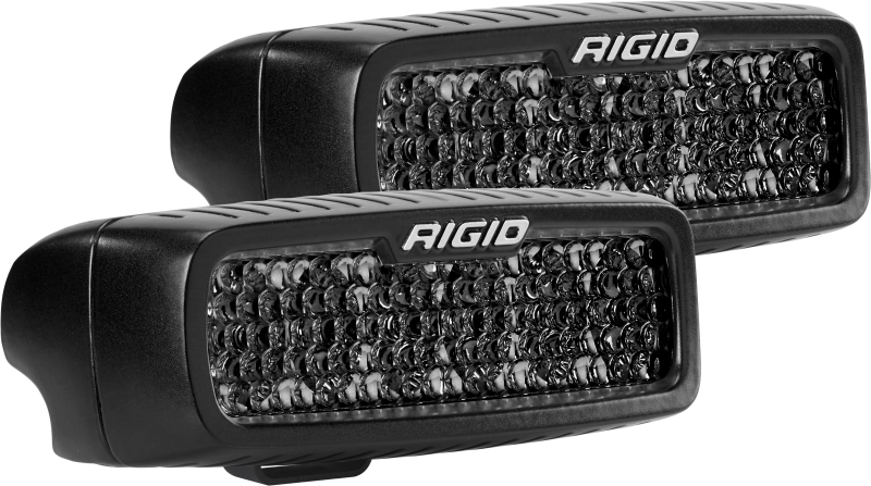 Rigid Industries SR-Q Series PRO Midnight Edition - Spot - Diffused - Pair