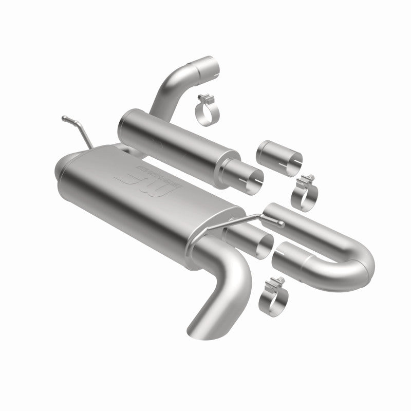 MagnaFlow 18-23 Jeep Wrangler JL 2.0L/3.6L Overland Series Axle-Back Exhaust