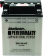 BikeMaster BB14A-A2 Battery - Rowdy Warehouse 