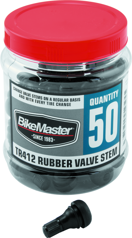 BikeMaster Valve Stem TR412 Rubber Tub/51