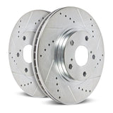 Power Stop 91-95 Toyota MR2 Rear Evolution Drilled & Slotted Rotors - Pair