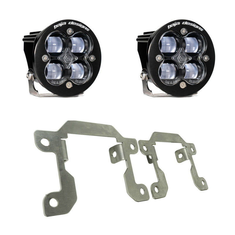 Baja Designs 2019+ Ranger Squadron Fog Light & Fog Pocket Kit - Rowdy Warehouse 