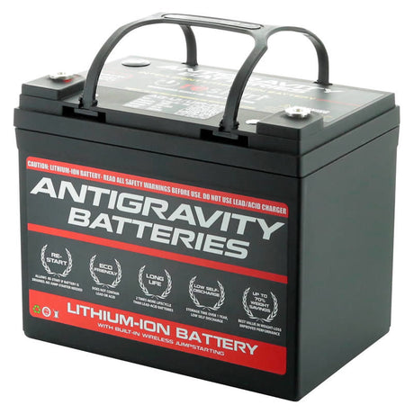 Antigravity U1/Group U1R Lithium Auto Battery w/Re-Start - Rowdy Warehouse 