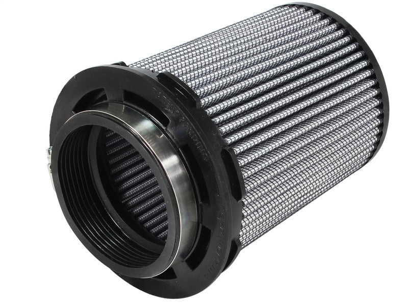 aFe MagnumFLOW Pro DRY S Universal Air Filter 3.5in. F / 5in. B mtm2 / 4.5in. inv T / 7.5in. H - Rowdy Warehouse 