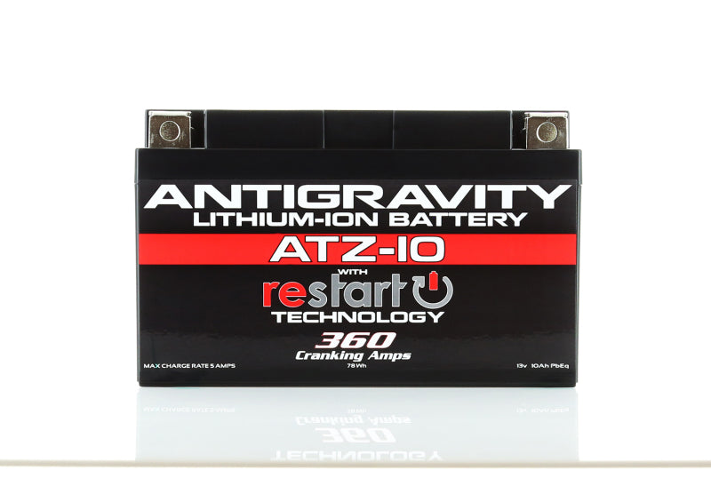 Antigravity YTZ10 Lithium Battery w/Re-Start - Rowdy Warehouse 