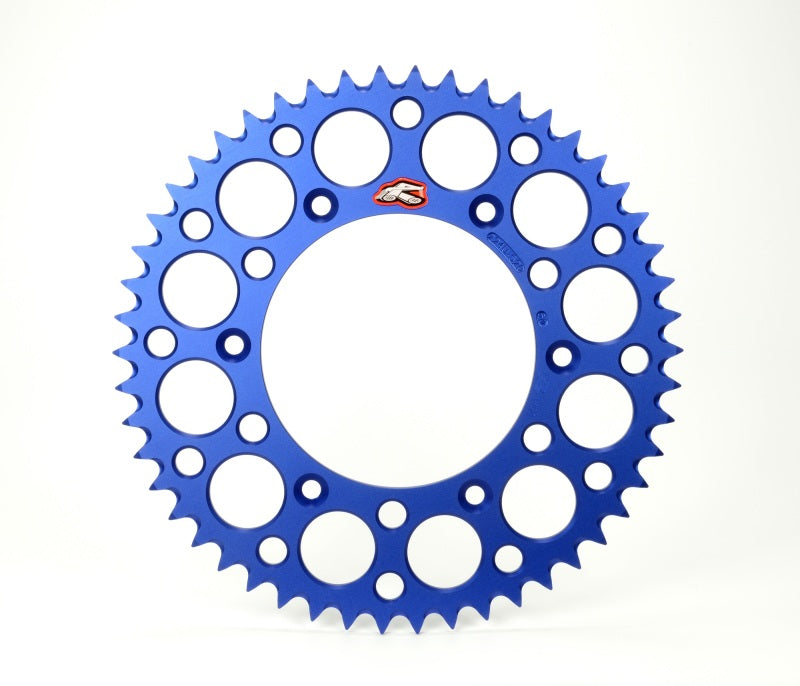 Renthal 89-01 Suzuki RM 80/ 2002 Yamaha YZ85 Rear Grooved Sprocket -Blue 428-50P Teeth