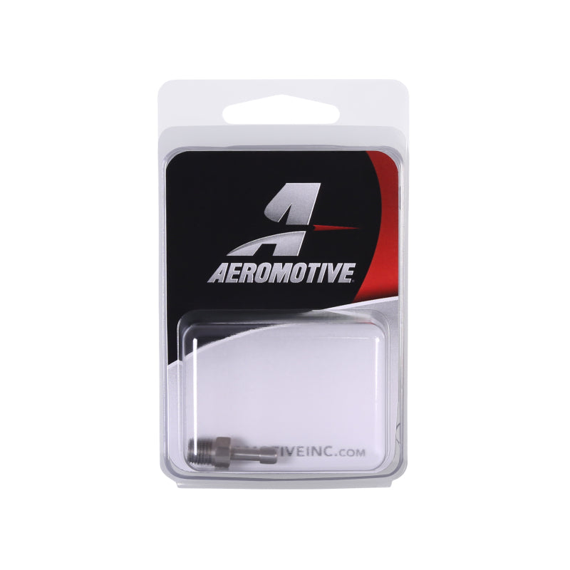 Aeromotive 1/16in NPT to 5/32in Hose Barb SS Vacuum/Boost Fitting - Rowdy Warehouse 