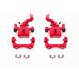 Power Stop 94-97 Mazda Miata Rear Red Calipers w/Brackets - Pair