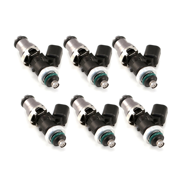 Injector Dynamics 2600-XDS Injectors - 48mm Length - 14mm Top - 14mm Lower O-Ring R35 (Set of 6) - Rowdy Warehouse 