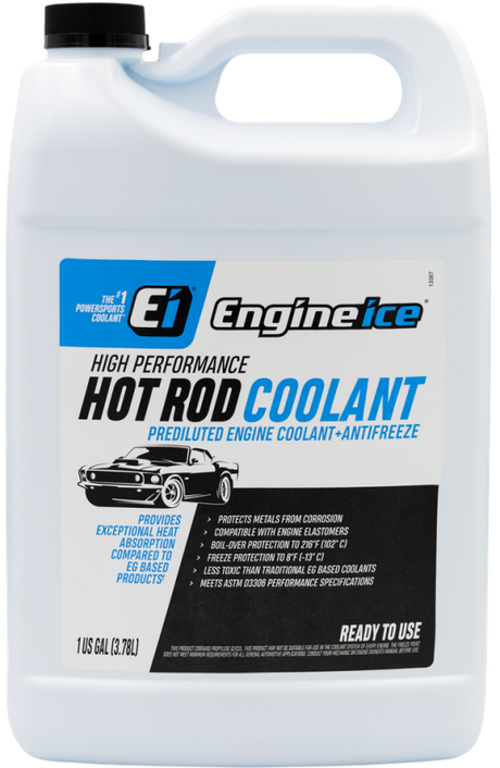 Engine Ice Hot Rod Coolant + Antifreeze Performance Automotive 1 Gal - Rowdy Warehouse 