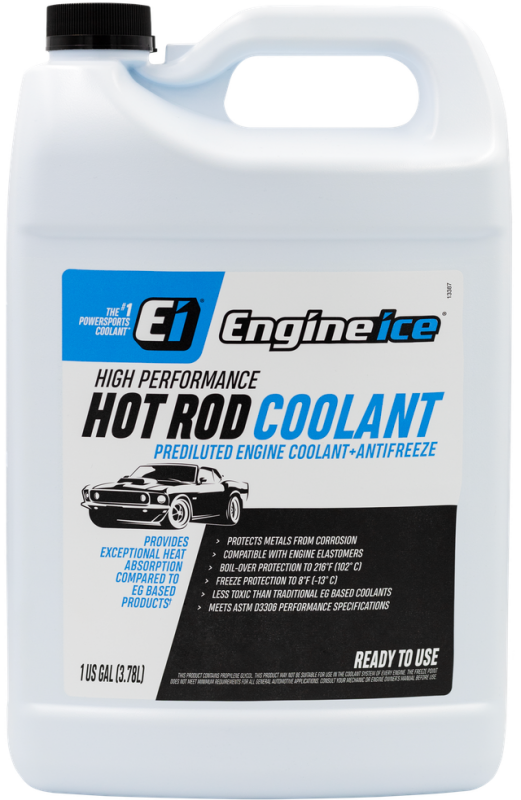 Engine Ice Hot Rod Coolant + Antifreeze Performance Automotive 1 Gal - Rowdy Warehouse 