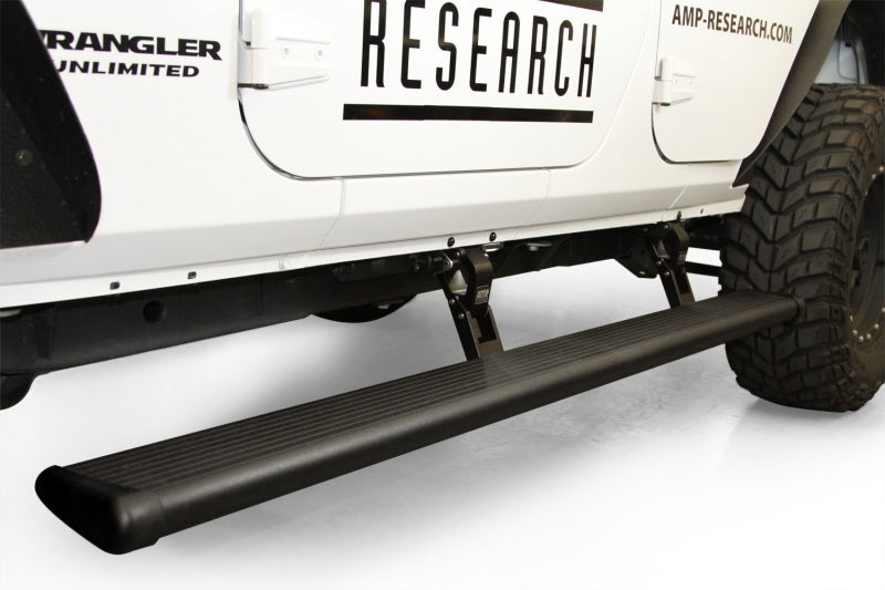 AMP Research 20-24 Jeep Gladiator (Launch/Overlnd/Rubicon/Sport) PowerStep (Incl. 4 Motors) - Black