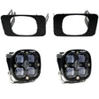 Baja Designs 17-18 Super Duty Fog Lights Fog Pocket Kit - Rowdy Warehouse 