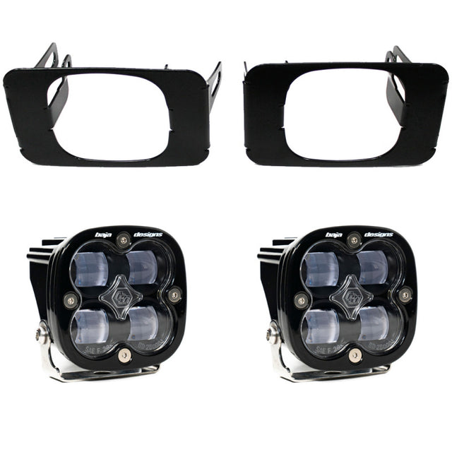 Baja Designs 17-18 Super Duty Fog Lights Fog Pocket Kit - Rowdy Warehouse 