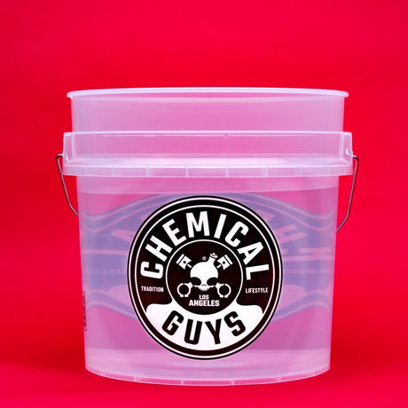 Chemical Guys Heavy Duty Ultra Clear Detailing Bucket - Rowdy Warehouse 