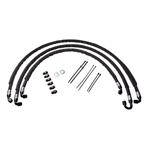 Fleece Performance 11-14 GM Duramax 2500/3500 Heavy Duty Trans Cooler Lines - Rowdy Warehouse 