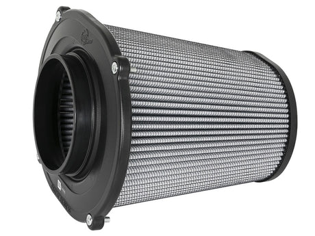 aFe Quantum Pro DRY S Air Filter Inverted Top - 5in Flange x 8in Height - Dry PDS - Rowdy Warehouse 