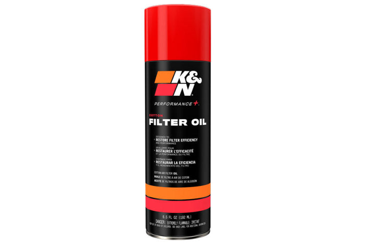 K&N 6.5 OZ Aerosol Spray Air Filter Oil - Rowdy Warehouse 