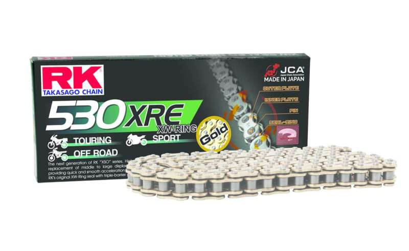 RK Chain GB530XRE-108L XW-Ring - Gold