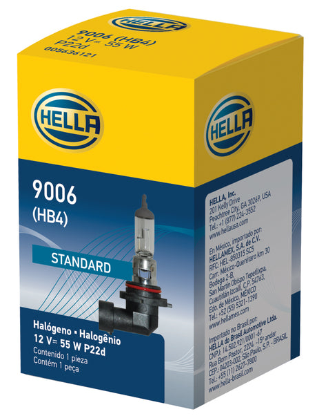 Hella 9006 12V 55W Halogen Bulb - Rowdy Warehouse 