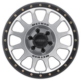 Method MR305 NV 18x9 -12mm Offset 6x5.5 108mm CB Machined/Black Street Loc Wheel