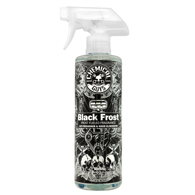 Chemical Guys Black Frost Air Freshener & Odor Eliminator - 16oz - Rowdy Warehouse 