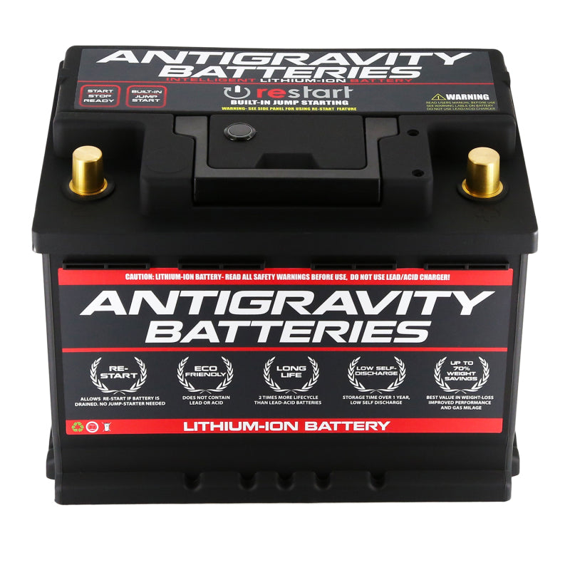 Antigravity H5/Group 47 Lithium Car Battery w/Re-Start - Rowdy Warehouse 