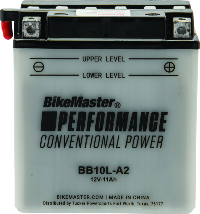 BikeMaster BB10L-A2 Battery - Rowdy Warehouse 