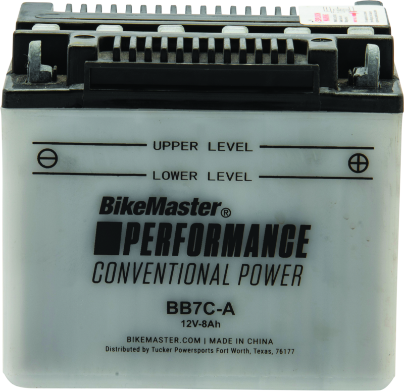 BikeMaster BB7C-A Battery - Rowdy Warehouse 