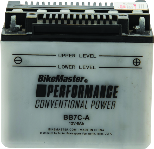 BikeMaster BB7C-A Battery - Rowdy Warehouse 