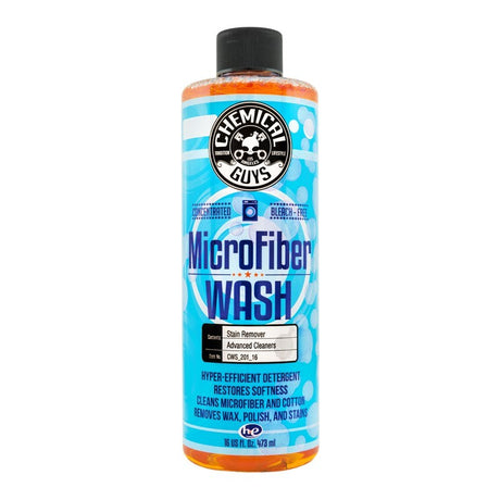 Chemical Guys Microfiber Wash Cleaning Detergent Concentrate - 16oz - Rowdy Warehouse 