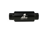 Aeromotive In-Line Filter - AN-10 - Black - 100 Micron - Rowdy Warehouse 