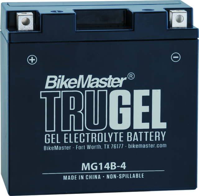 BikeMaster Trugel Battery MG14B-4 - Rowdy Warehouse 