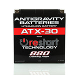 Antigravity YTX30 Lithium Battery w/Re-Start - Rowdy Warehouse 