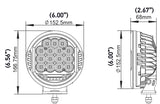 Hella 500 LED Driving Lamp - Single - Rowdy Warehouse 