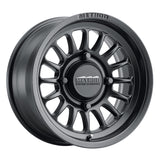 Method MR411 Bead Grip 15x10 / 6+4/25mm Offset / 4x156 / 132mm CB Matte Black Wheel