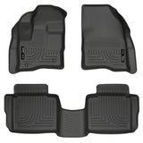 Husky Liners 10-13 Ford Taurus WeatherBeater Combo Black Floor Liners