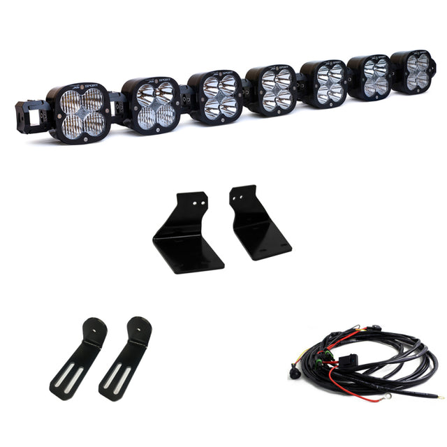 Baja Designs 2020+ Ford Super Duty 7 XL Linkable Light Kit - Rowdy Warehouse 