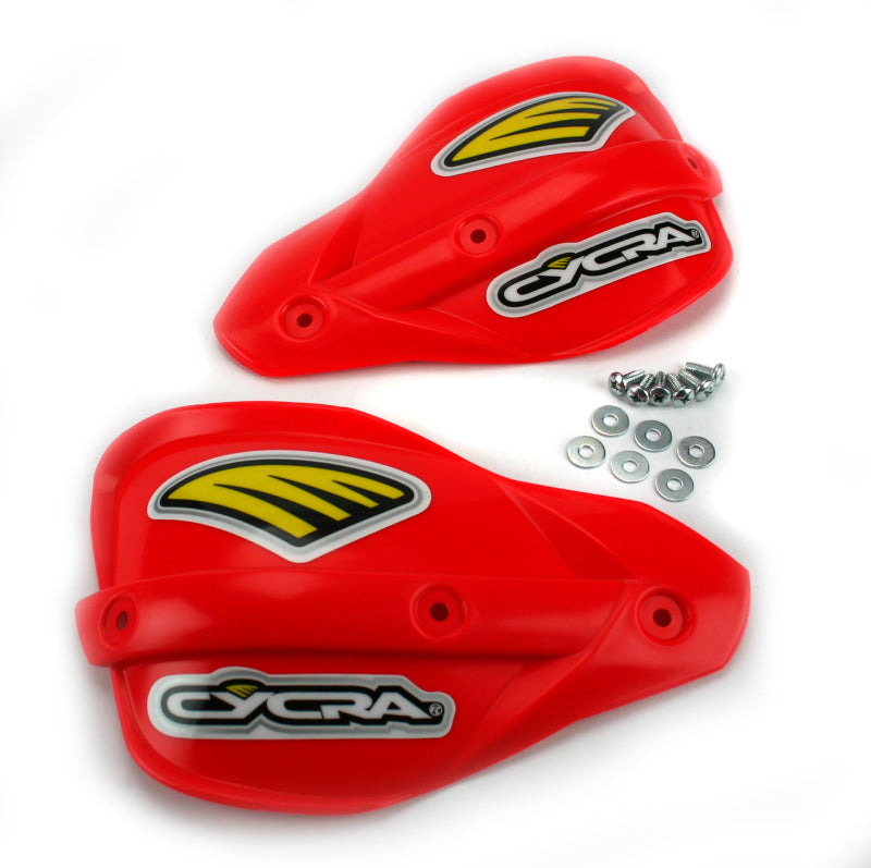 Cycra Enduro Handshield - Red - Rowdy Warehouse 