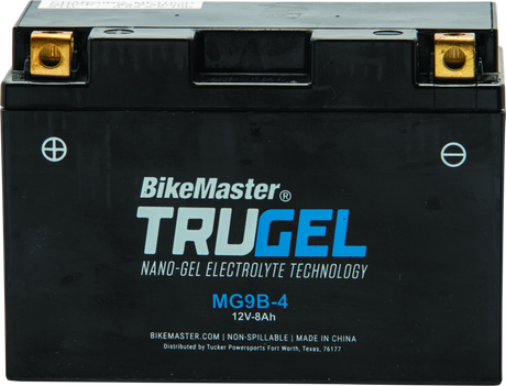 BikeMaster Trugel Battery MG9B-4 - Rowdy Warehouse 