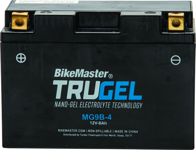 BikeMaster Trugel Battery MG9B-4 - Rowdy Warehouse 