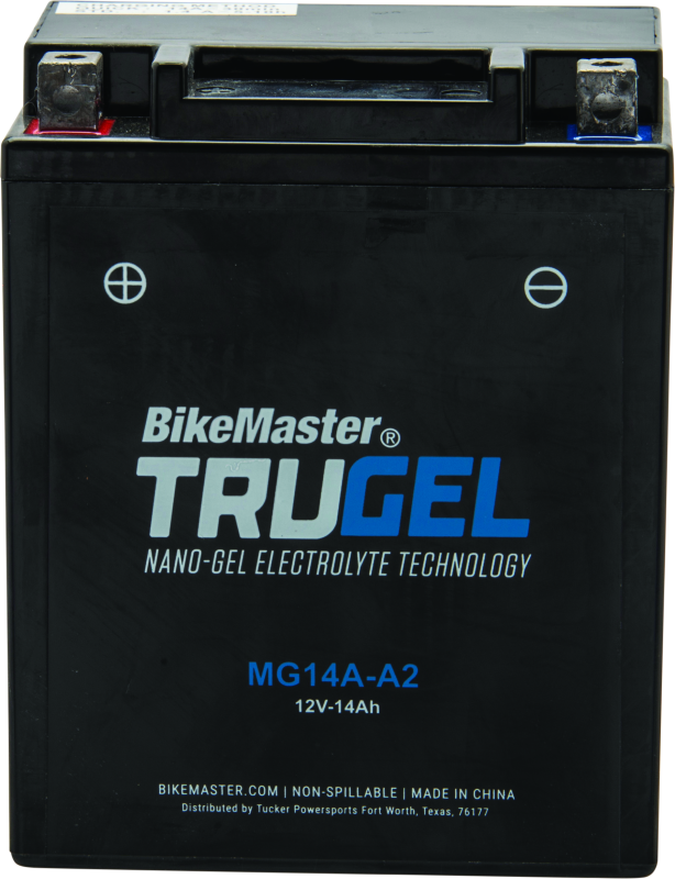 BikeMaster Trugel Battery MG14A-A2 - Rowdy Warehouse 