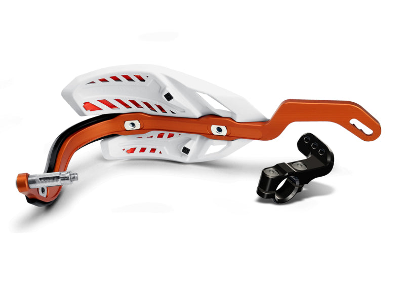 Cycra CRM Ultra 1-1/8 in. Clamp w/White Shield/Orange Cover - Rowdy Warehouse 