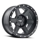 Dirty Life 9315 Compound 17x9 / 6x139.7 BP / -12mm Offset / 106mm Hub Matte Black Wheel - Rowdy Warehouse 