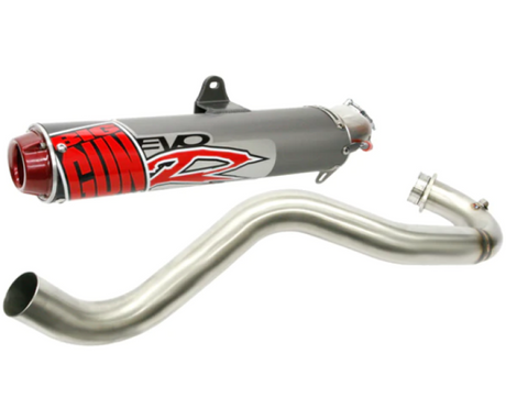 Big Gun 08-13 Honda TRX 700XX EVO R Series Slip On Exhaust - Rowdy Warehouse 